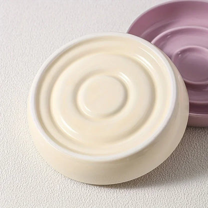 Skanto | Ceramic Anti-Choking Feeder Bowl – Slow Feeder Bowl for Cats and Dogs