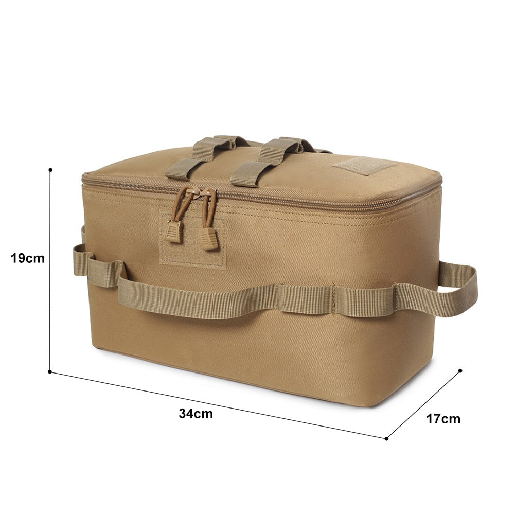 Multi-Compartment Outdoor Trail Camping Sleek Storage Bag | Bowlift