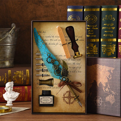 Skanto | Phoenix Feather Mechanical Calligraphy Pen Set