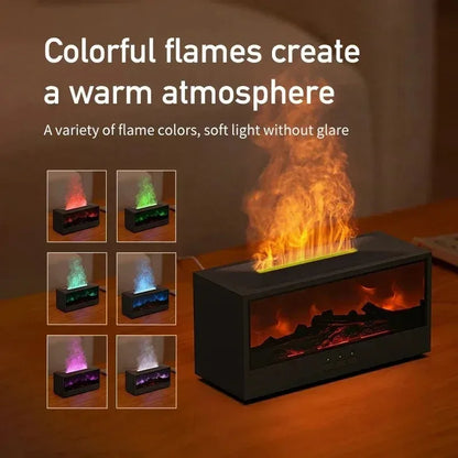 Fireplace Flame Mist Humidifier | Skanto