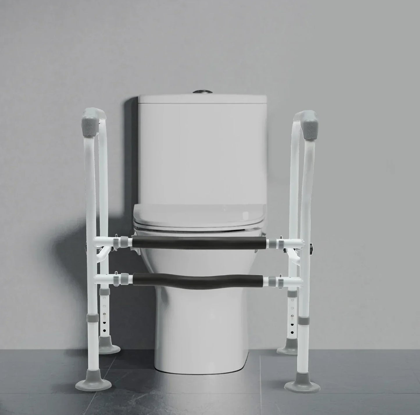Skanto | Height Adjustable Toilet Aid Senior Care Safety Bars