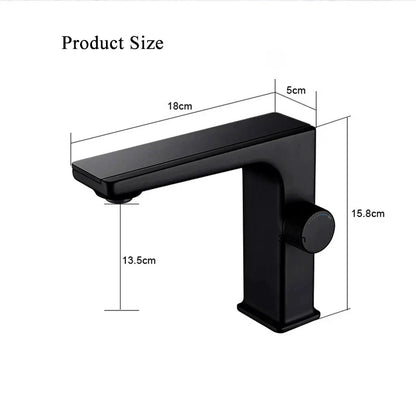 Skanto | LED Faucet with Digital Temperature Display and Hot-Cold Mix Function