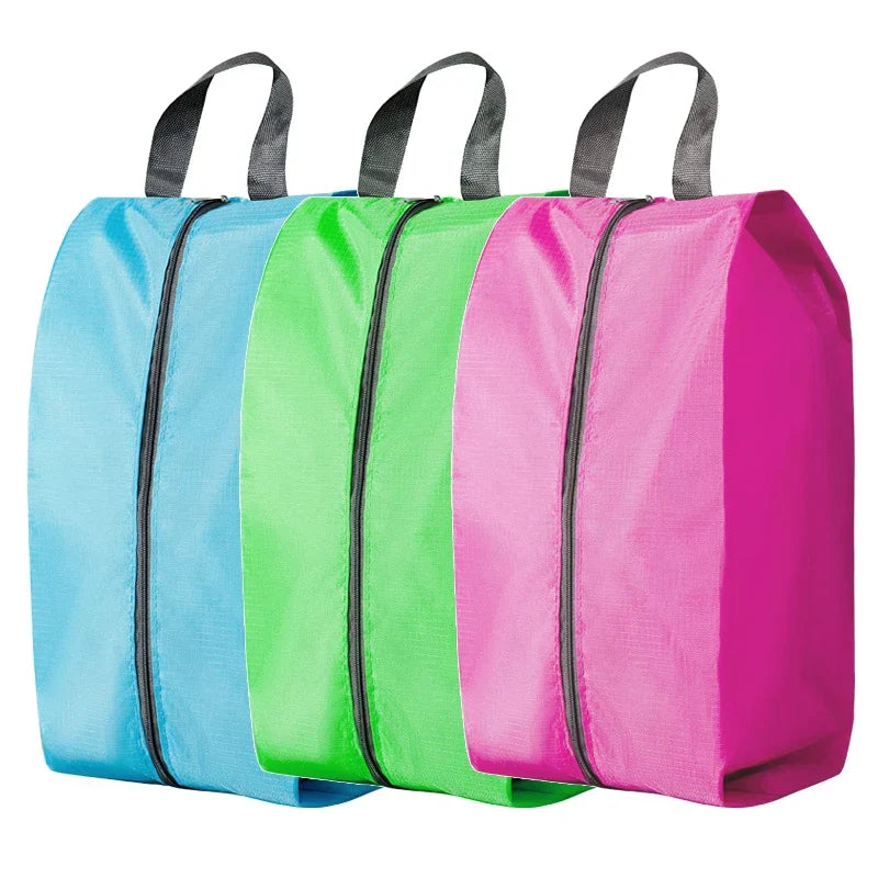 BowLift | PACKSHOES Travel Shoe Bag | Water Repellent & Dustproof | With Zipper | Available in 3 Sizes & 6 Colors