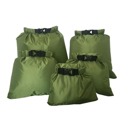 Skanto | Dry Bag Set Sealon | Waterproof & Sand-Free | 5-Piece Set (1,5L–6L) | For Travel, Beach & Outdoors