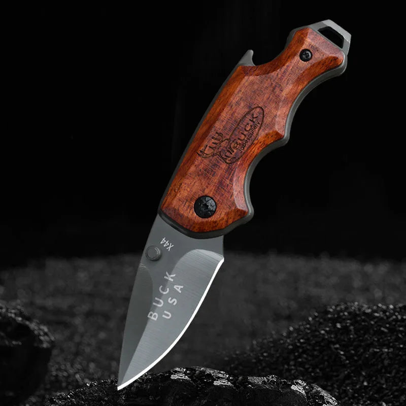 Skanto | Portable Folding Knife - For Outdoor and Home Use, Including Fruit Knife and Pocket Knife for Easy Transport