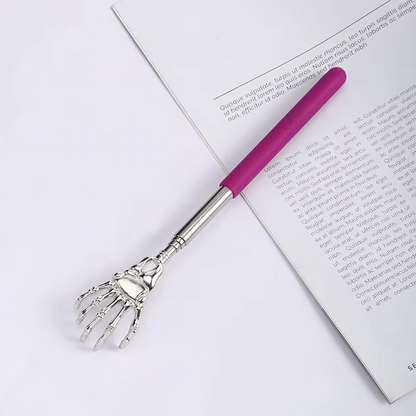 BowLift | Stainless Steel Telescoping Back Scratcher and Massager for People and Pets