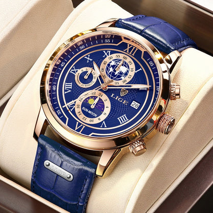 Skanto | Classic Chronograph Men's Watch | Stylish and Functional Luxury Wristwatch for Every Occasion