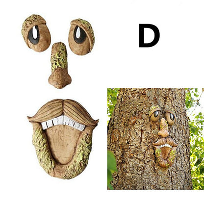 BowLift | Eyes of Nature: Tree Face Bird Feeder Station