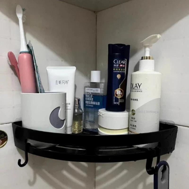 AQUAFIX Self-Adhesive Shower Organizer – Strongly adhesive, drill-free & waterproof Bowlift