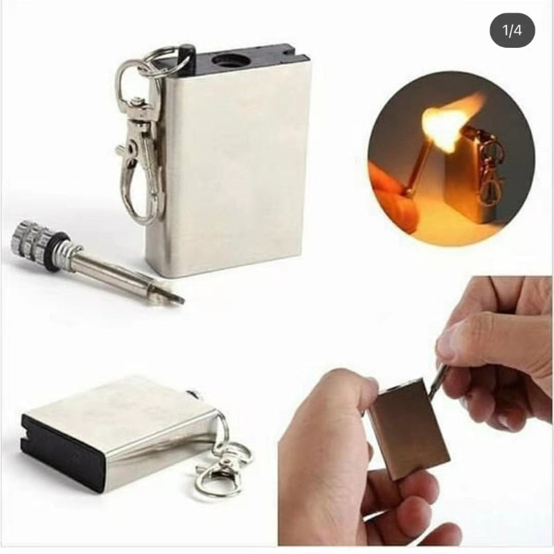 Skanto | Permanent Fire Stainless Steel Lighter