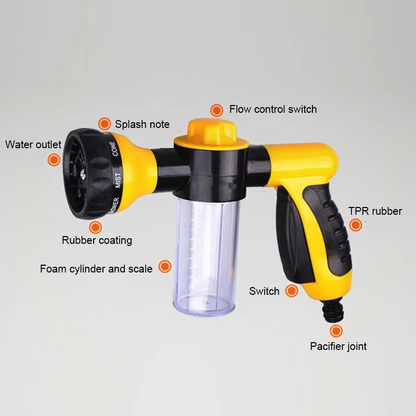 Skanto | High-Pressure Foam Sprayer Nozzle for Car Wash & Gardening