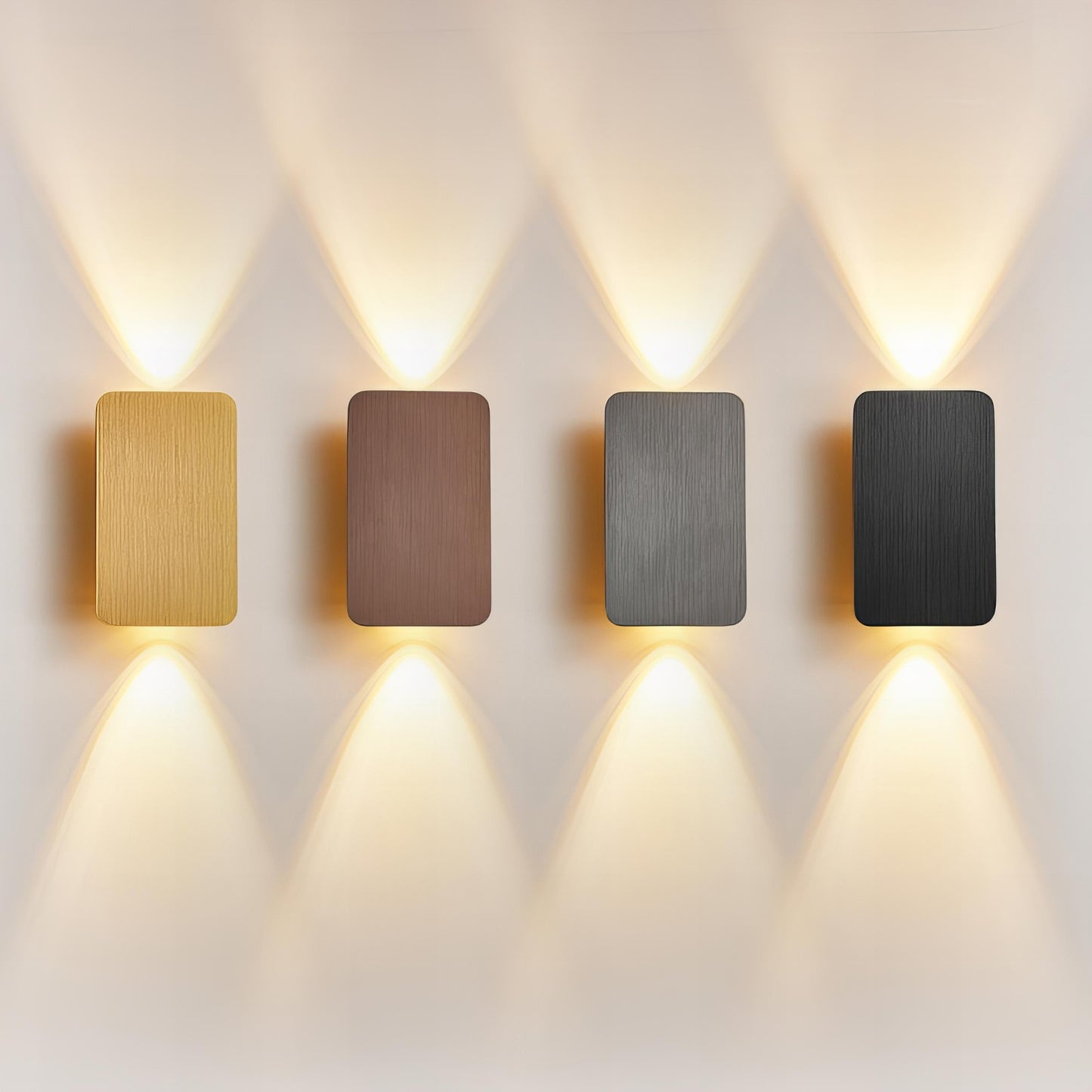 Skanto | Koda - Rectangular Up/Down Wall Lamp Warm White