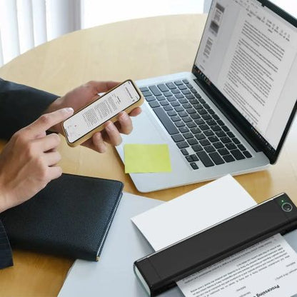BowLift | Ultimate Wireless A4 Thermal Printer - Compatible with Android, iOS & Laptops