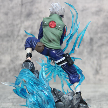 Detailed PVC Naruto Figure - Kakashi Hatake Model Doll for Anime Collectors, Gifts, and Home Decor 24cm (9.4 inches)