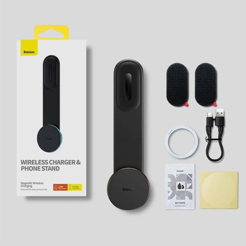 BowLift | Magnetic Bendable Phone Holder with Wireless Charging