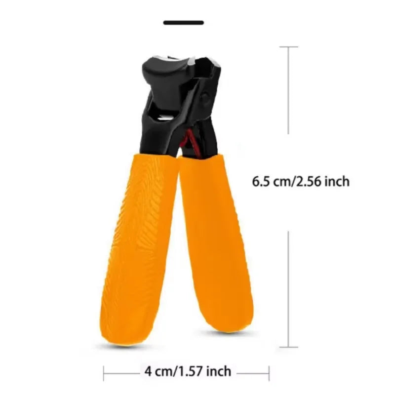 Skanto | 2023 New Anti-Splash Nail Clipper - Large Easy Nail Trimmer for Thick and Hard Nails, Household Items