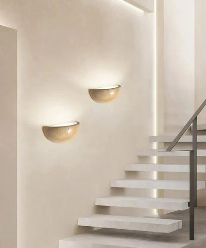 Skanto | SabiGlow - Organic Stone Wall Light