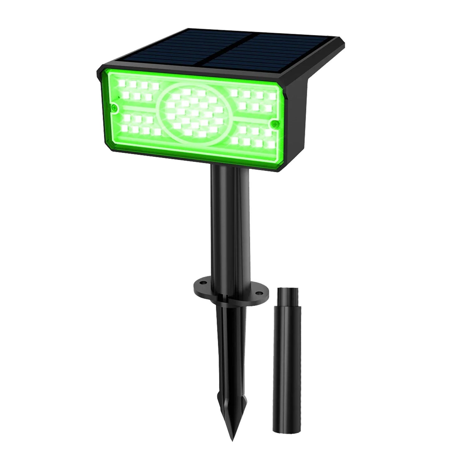 BowLift | Solara LED Solar Spotlight | 4 Light Colors | 49 LEDs | IP65 Waterproof | Energy Saving with Solar Panel