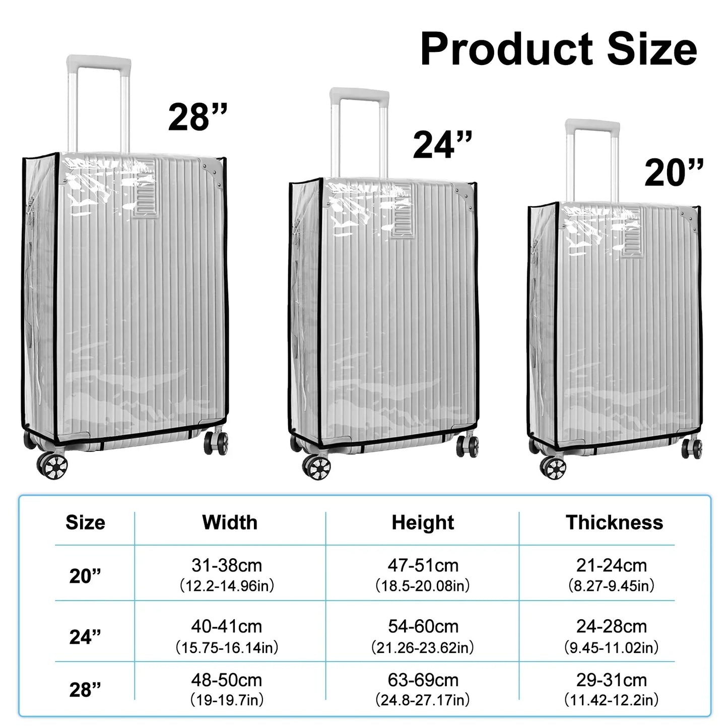 BowLift | Transparent Waterproof Trolley Cover