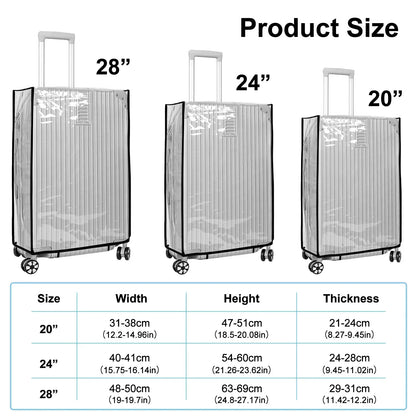 Kalsten | Transparent Waterproof Trolley Cover
