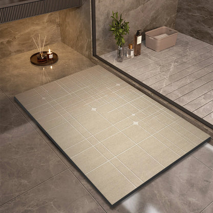 Skanto | Super Absorbent Non-Slip Bath Mat Quick-Drying Shower Rug
