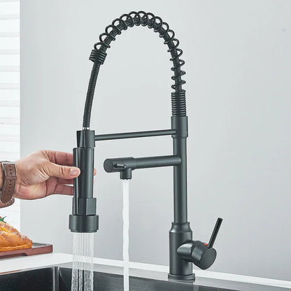 Skanto | SpringFlow – Kitchen Faucet with Double Outlet