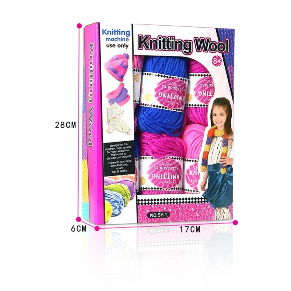BowLift | Strickolino Knitting Machine | 22 Needles | Automatic Circular Knitting Set for Beginners & Adults | Fast Knitter with Accessories