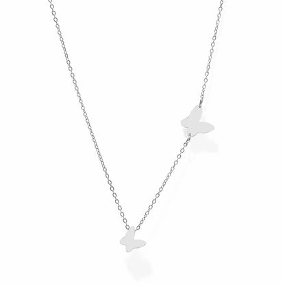 Skanto | Dainty Fluttering Butterfly Necklace