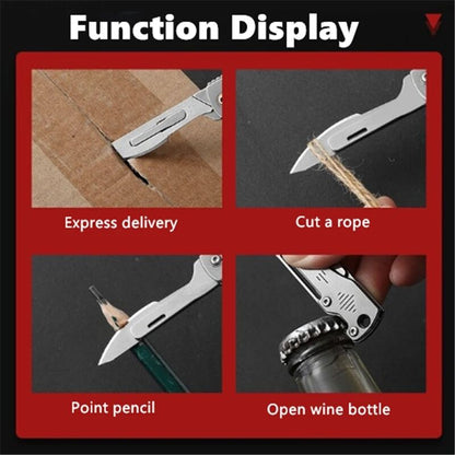 BowLift | Stainless Steel Camping Master Folding Multifunctional Knife