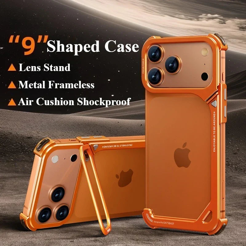 BowLift | Metal Frameless Bumper iPhone17 Shield