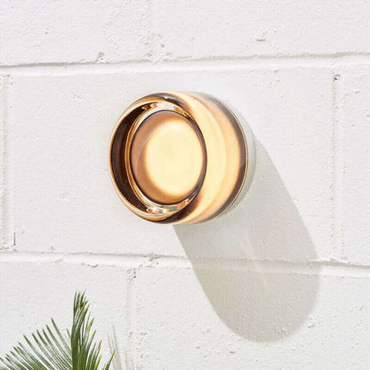 Futuristic and unique wall lamp made of solid Plexiglas