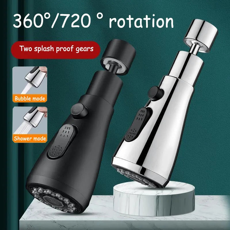 HydroFlex360 Kitchen Faucet Attachment with 360° Rotation | Karnz