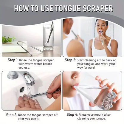 BowLift | Stainless Steel Tongue Cleaner for Optimal Oral Hygiene