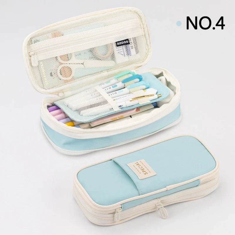 Skanto | Double Layer Pencil Case