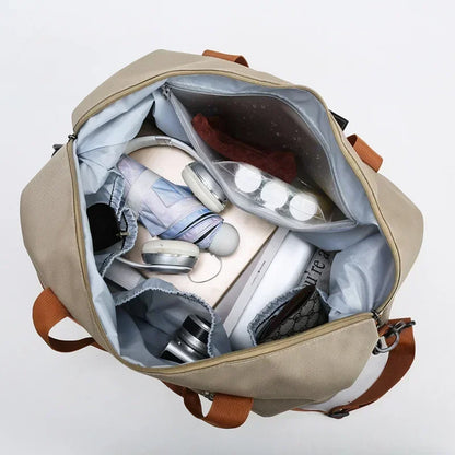 Skanto | VOLARIS Training Travel Bag | Large Capacity | Dry-Wet Separation | Hand and Shoulder Bag for Women