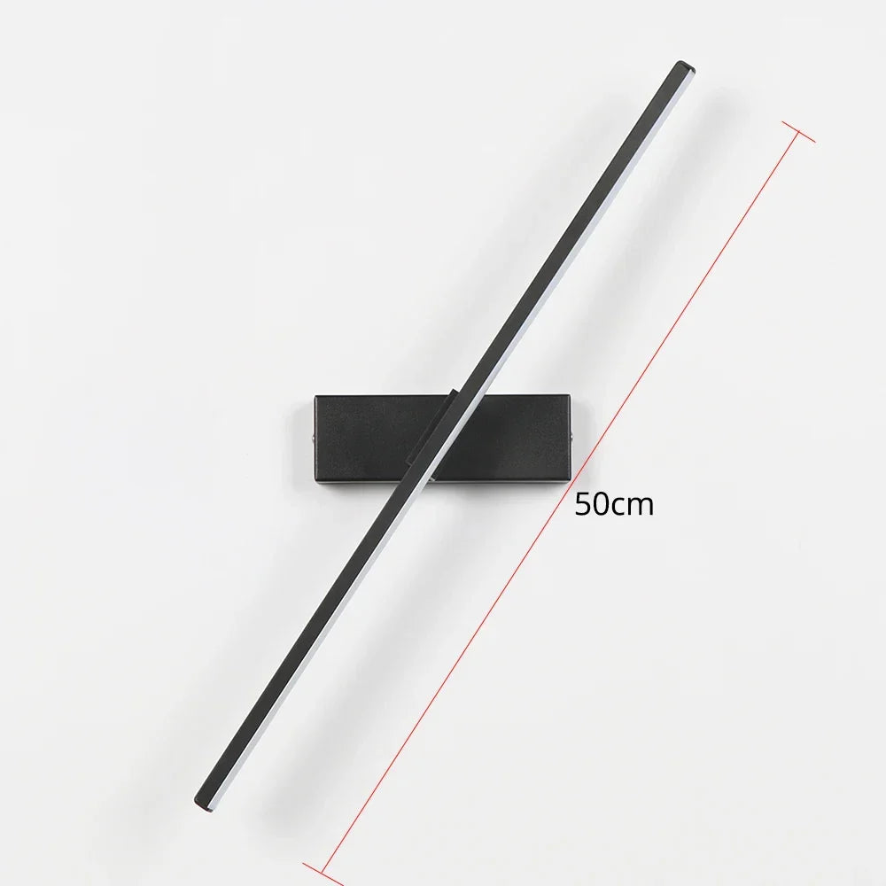 BowLift | AuroLite Adjustable LED Wall Light | 330° Swiveling | Modern Design for Bedroom & Living Room | Aluminum