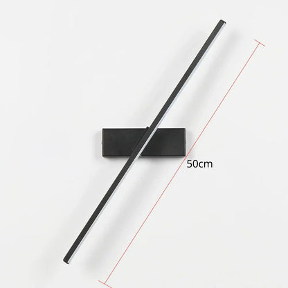 Modern, rotatable bedside lamp – Adjustable LED wall fixture