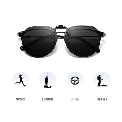 Polarized Clip-On Sunglasses | Karnz