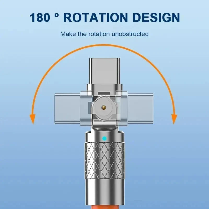 BowLift | Rotatable Fast Charge Data Cable