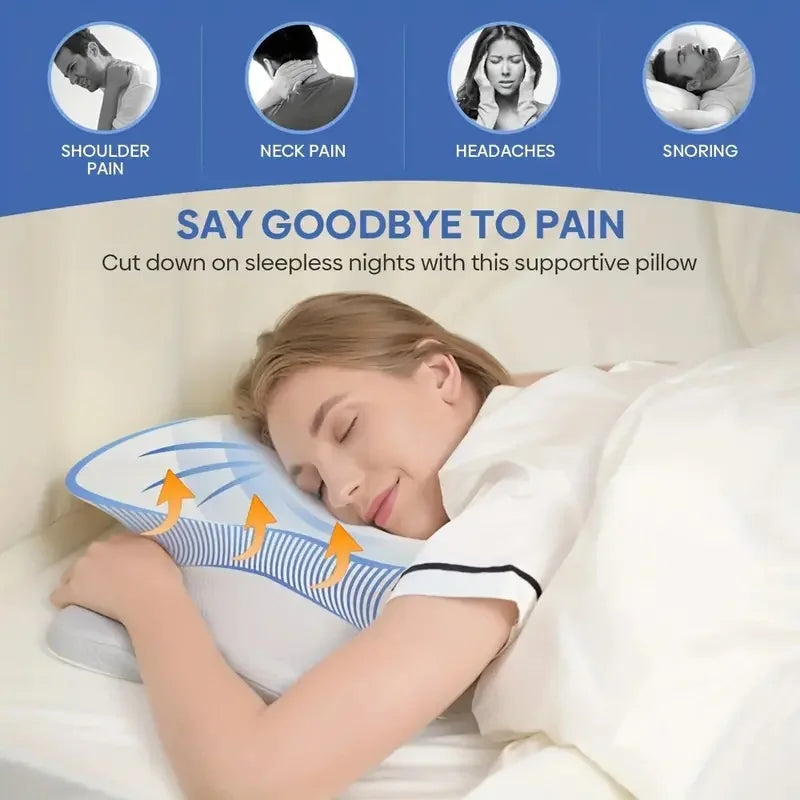 Skanto | Ergonomic Memory Foam Pillow