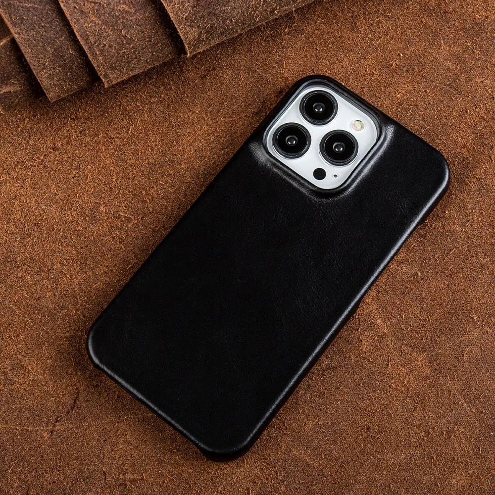 RoyalLeather: Luxurious, handmade case made of genuine cowhide leather for iPhone