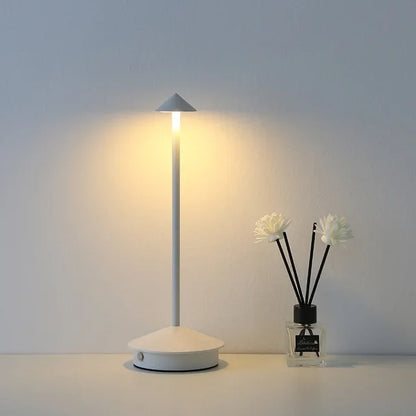 BowLift | Rechargeable Table Lamp Creative Dining Room Touch Led Hotel Bar Coffee Pina Pro Table Lamp Decorative Desk Lamp