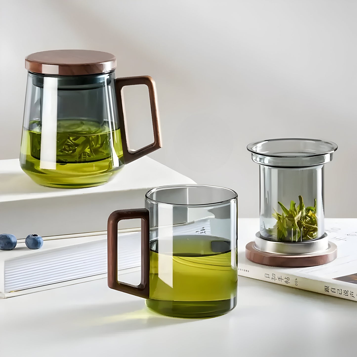 ArtisanBrew Mug – Heat-resistant Glass Mug for Tea | Brehn