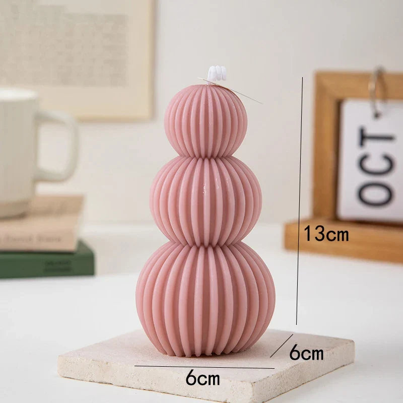 BowLift | Creative Geometric Scented Candle Golf Ball Design Decoration