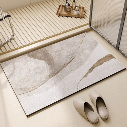 Kalsten | Non-slip Diatomite Bath Mat Kitchen Mat Door Mat Shower Mat