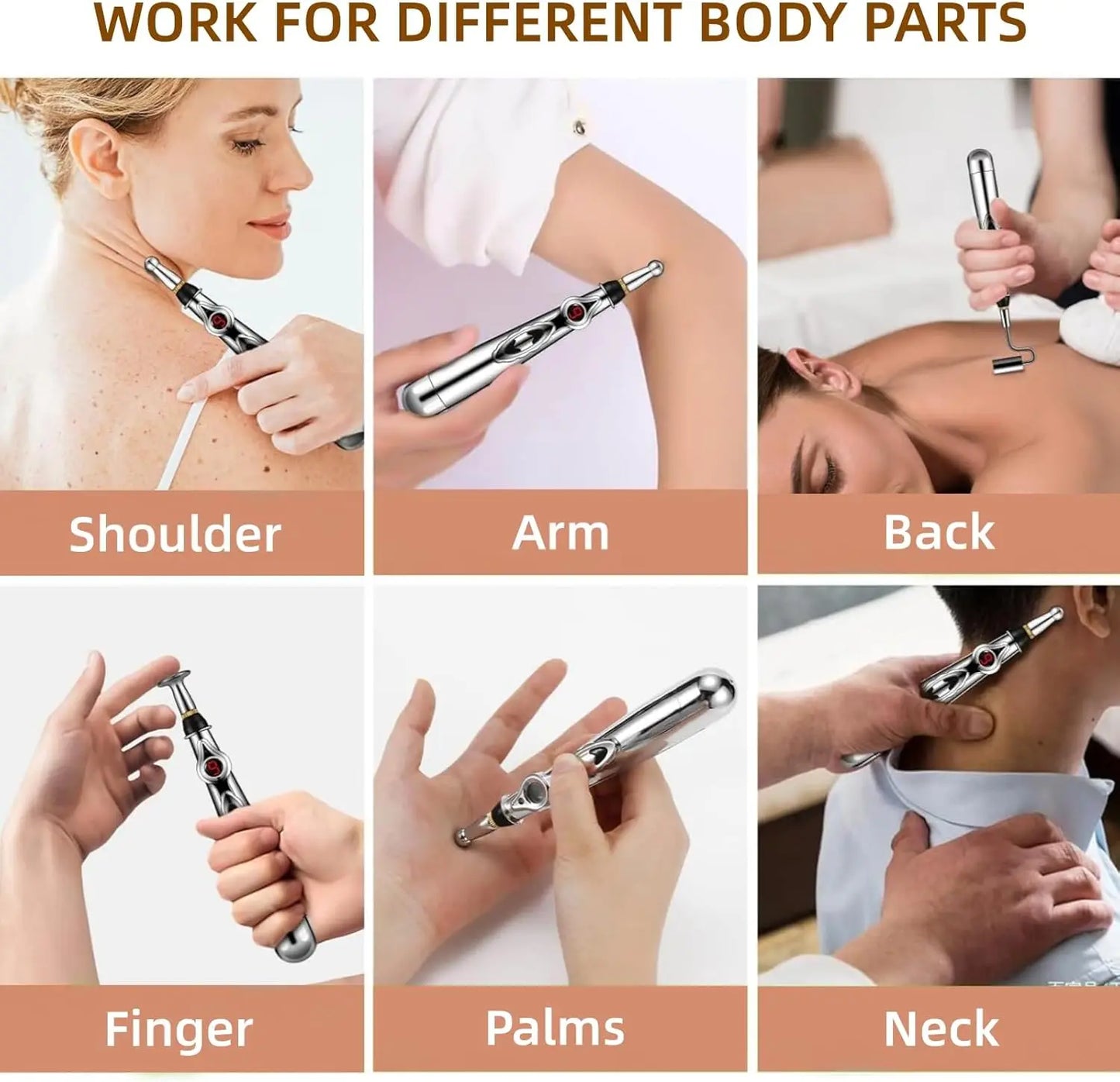 BowLift | Multifunctional Acupuncture Massage Pen - 5 Heads