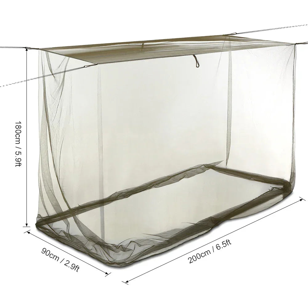 BowLift | TrekSafe SoloGuard Net | Ultra Lightweight & Compact | Insect Protection for Outdoor | Flexibly Hangable