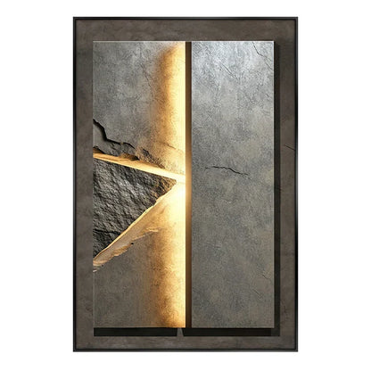 BowLift | New Rock Texture Led Porcelain Wall Lamp