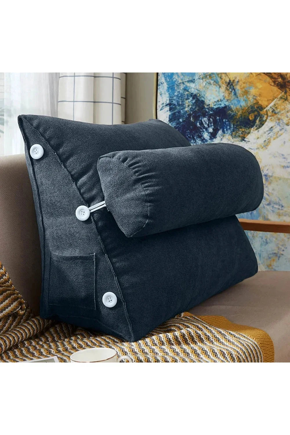 Reclining backrest cushion | Bowlift