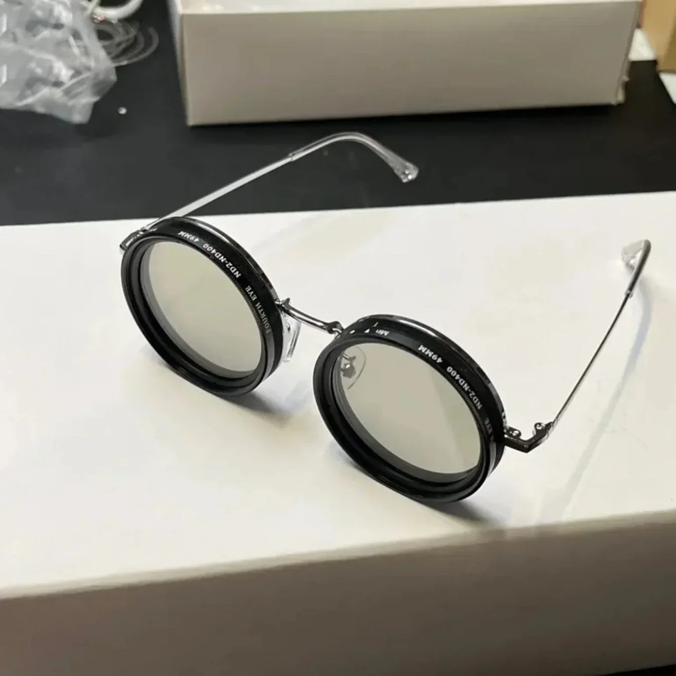 BowLift | ShadowSunglasses | Sunglasses with Black Lenses Stylish UV Protection Fashion